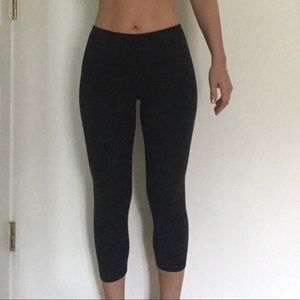 Lululemon leggings, black, crop 21”